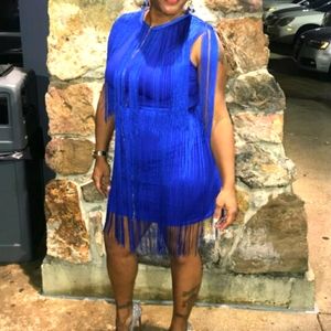 Royal Blue Party Dress